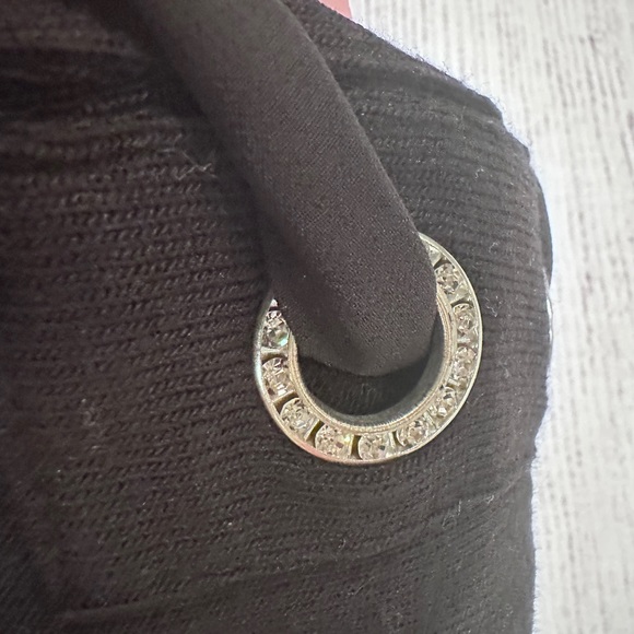 August Silk size medium open front cardigan EUC - Picture 10 of 11